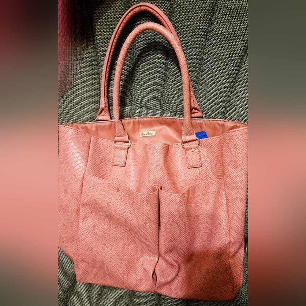 Pink Nieman Marcus Handbag 18x13